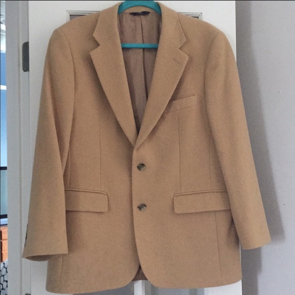 brooks brothers camel hair blazer